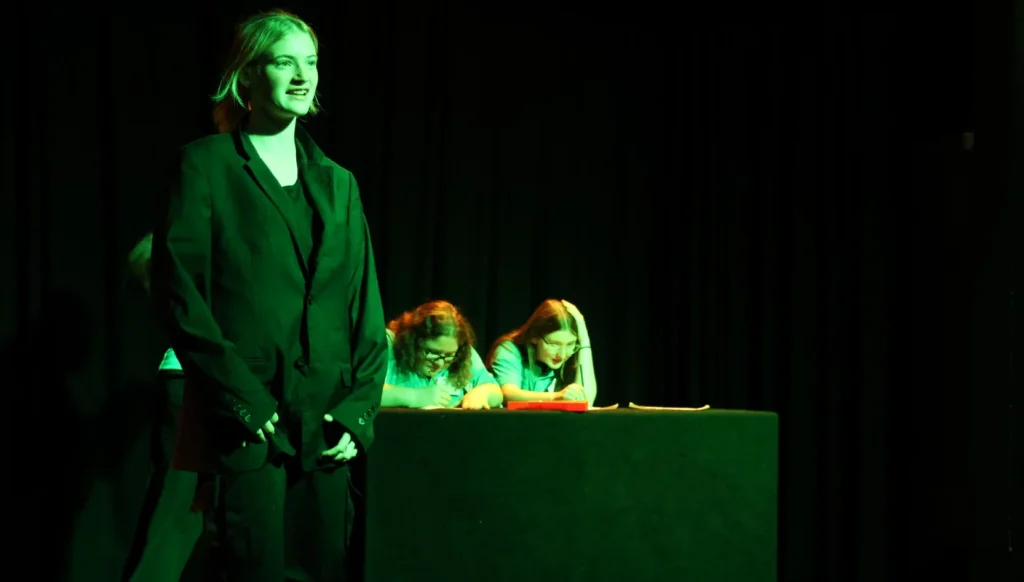 Bray Park students performing on stage

