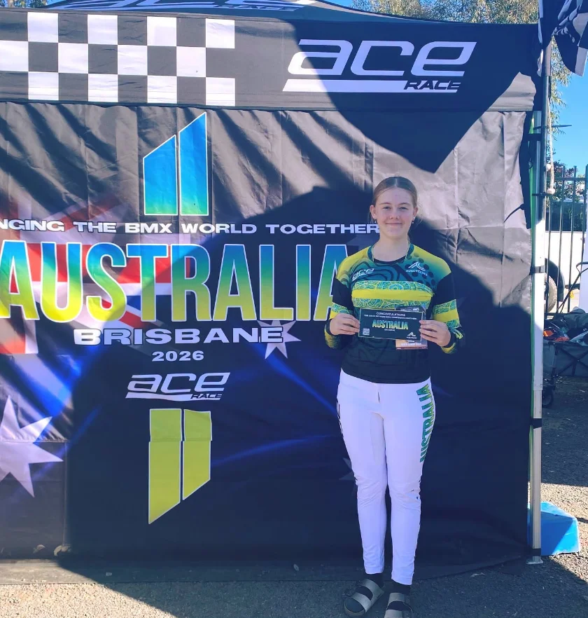 Albany Creek State High School BMX representatives