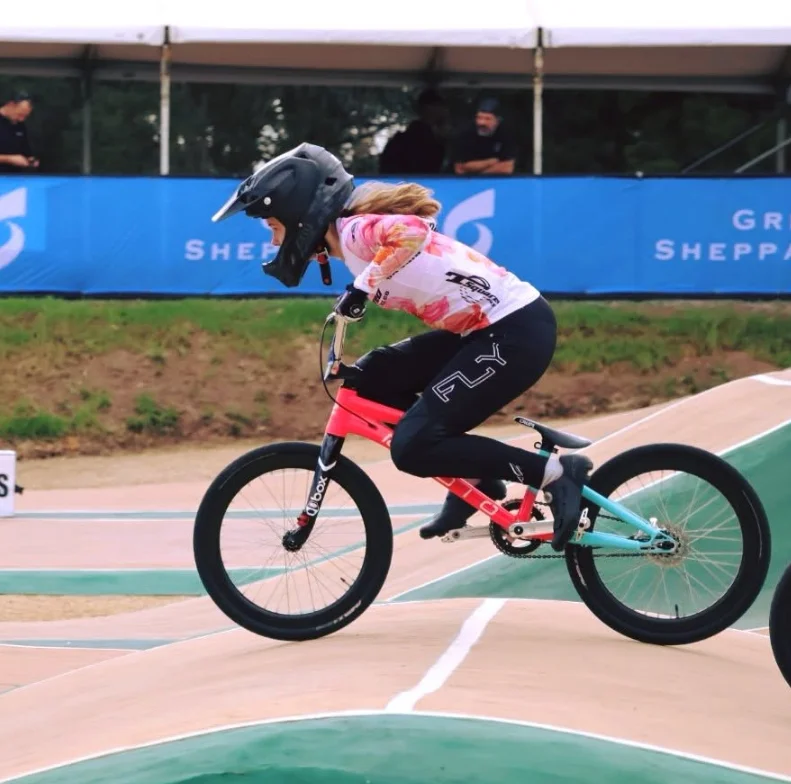 Young BMX riders preparing for Brisbane championships